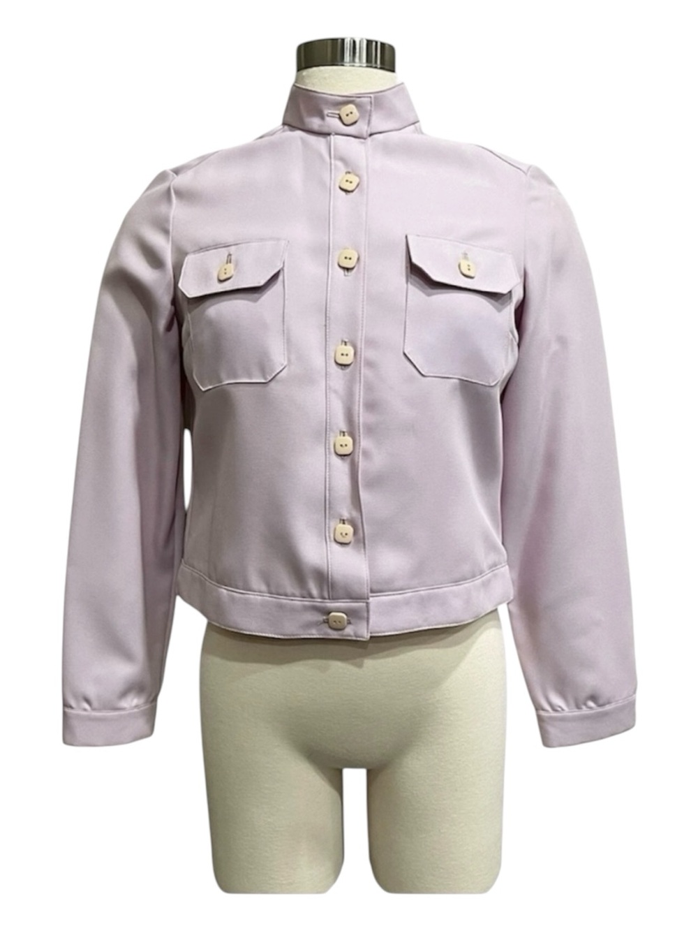 Intuitions Kathy Manning Leisure Jacket Sz 11/12 Lavender Pastel 70’s 80’s